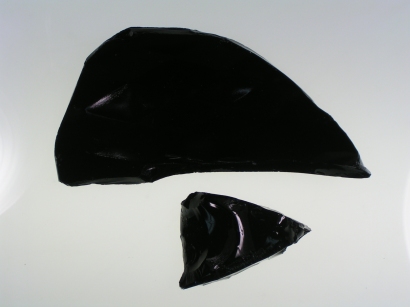 Gabbert Glass Cullet - Black Opaque