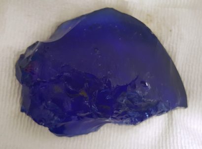Gabbert Glass Cullet - Cobalt Blue